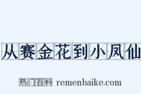 从赛金花到小凤仙是什么意思的图片